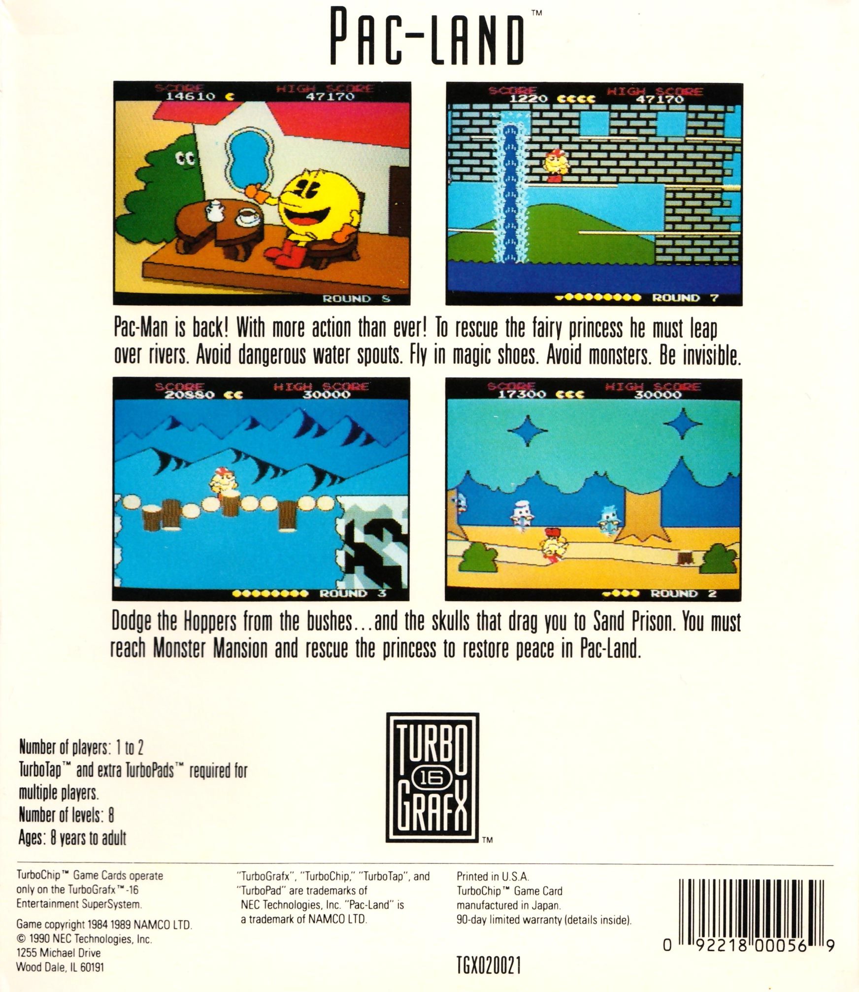 Pac-Land (TurboGrafx-16) (gamerip) (1989) MP3 - Download